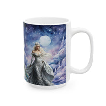 Load image into Gallery viewer, Enchanted Winter Queens Ceramic Mug, (11oz, 15oz)
