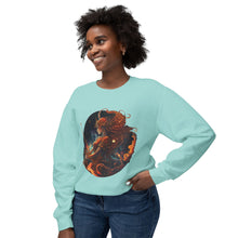 Load image into Gallery viewer, Sagittarius Zodiac Unisex Lightweight Crewneck Sweatshirt
