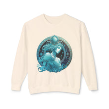 Load image into Gallery viewer, Aquarius Zodiac Unisex Lightweight Crewneck Sweatshirt
