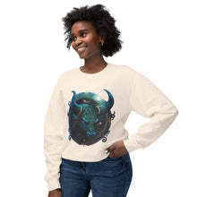 Load image into Gallery viewer, Taurus Zodiac Unisex Lightweight Crewneck Sweatshirt
