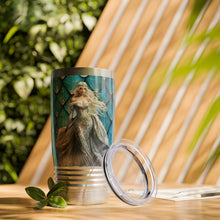 Load image into Gallery viewer, Turquoise Mistress of Dragons Ringneck Tumbler, 20oz
