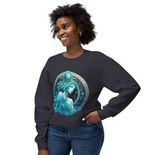 Load image into Gallery viewer, Aquarius Zodiac Unisex Lightweight Crewneck Sweatshirt
