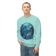 Load image into Gallery viewer, Pisces Zodiac Unisex Lightweight Crewneck Sweatshirt
