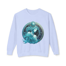 Load image into Gallery viewer, Aquarius Zodiac Unisex Lightweight Crewneck Sweatshirt
