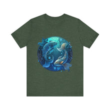 Load image into Gallery viewer, Pisces Zodiac Unisex Short Sleeve Tee
