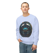 Load image into Gallery viewer, Cancer Zodiac Unisex Lightweight Crewneck Sweatshirt
