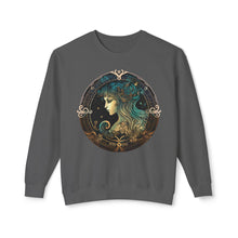 Load image into Gallery viewer, Virgo Zodiac Unisex Lightweight Crewneck Sweatshirt
