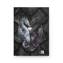 Load image into Gallery viewer, Dark Dragon Scales Hardcover Journal
