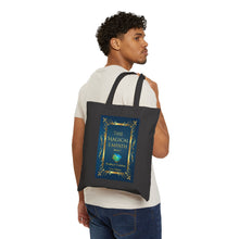 Load image into Gallery viewer, The Magical Empath Book I Cover Cotton Canvas Tote Bag
