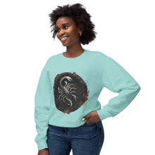 Load image into Gallery viewer, Scorpio Unisex Lightweight Crewneck Sweatshirt
