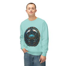 Load image into Gallery viewer, Cancer Zodiac Unisex Lightweight Crewneck Sweatshirt
