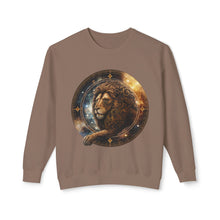 Load image into Gallery viewer, Leo Zodiac Unisex Lightweight Crewneck Sweatshirt
