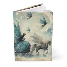 Load image into Gallery viewer, Moonlit Fairy Ride Hardcover Journal
