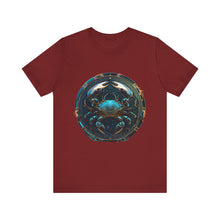 Load image into Gallery viewer, Cancer Zodiac Unisex Short Sleeve Tee
