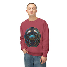 Load image into Gallery viewer, Cancer Zodiac Unisex Lightweight Crewneck Sweatshirt
