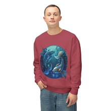 Load image into Gallery viewer, Pisces Zodiac Unisex Lightweight Crewneck Sweatshirt
