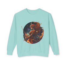 Load image into Gallery viewer, Sagittarius Zodiac Unisex Lightweight Crewneck Sweatshirt
