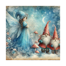 Load image into Gallery viewer, Winter’s Fairy Blessing Poster Wall Art in 3 Sizes
