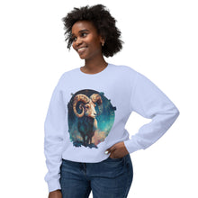 Load image into Gallery viewer, Aries Zodiac Unisex Lightweight Crewneck Sweatshirt
