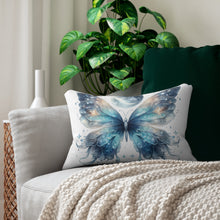 Load image into Gallery viewer, Celestial Butterfly Lumbar Pillow – Vibrant Decorative Cushion for Home Decor
