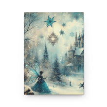 Load image into Gallery viewer, Snowflake Fairy Castle Hardcover Journal
