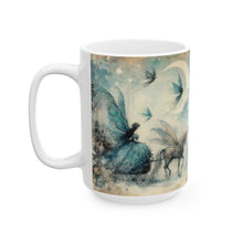 Load image into Gallery viewer, Moonlit Fairy Ride Ceramic Mug
