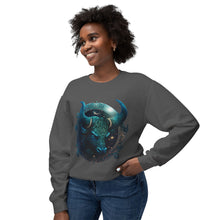 Load image into Gallery viewer, Taurus Zodiac Unisex Lightweight Crewneck Sweatshirt
