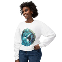 Load image into Gallery viewer, Aquarius Zodiac Unisex Lightweight Crewneck Sweatshirt
