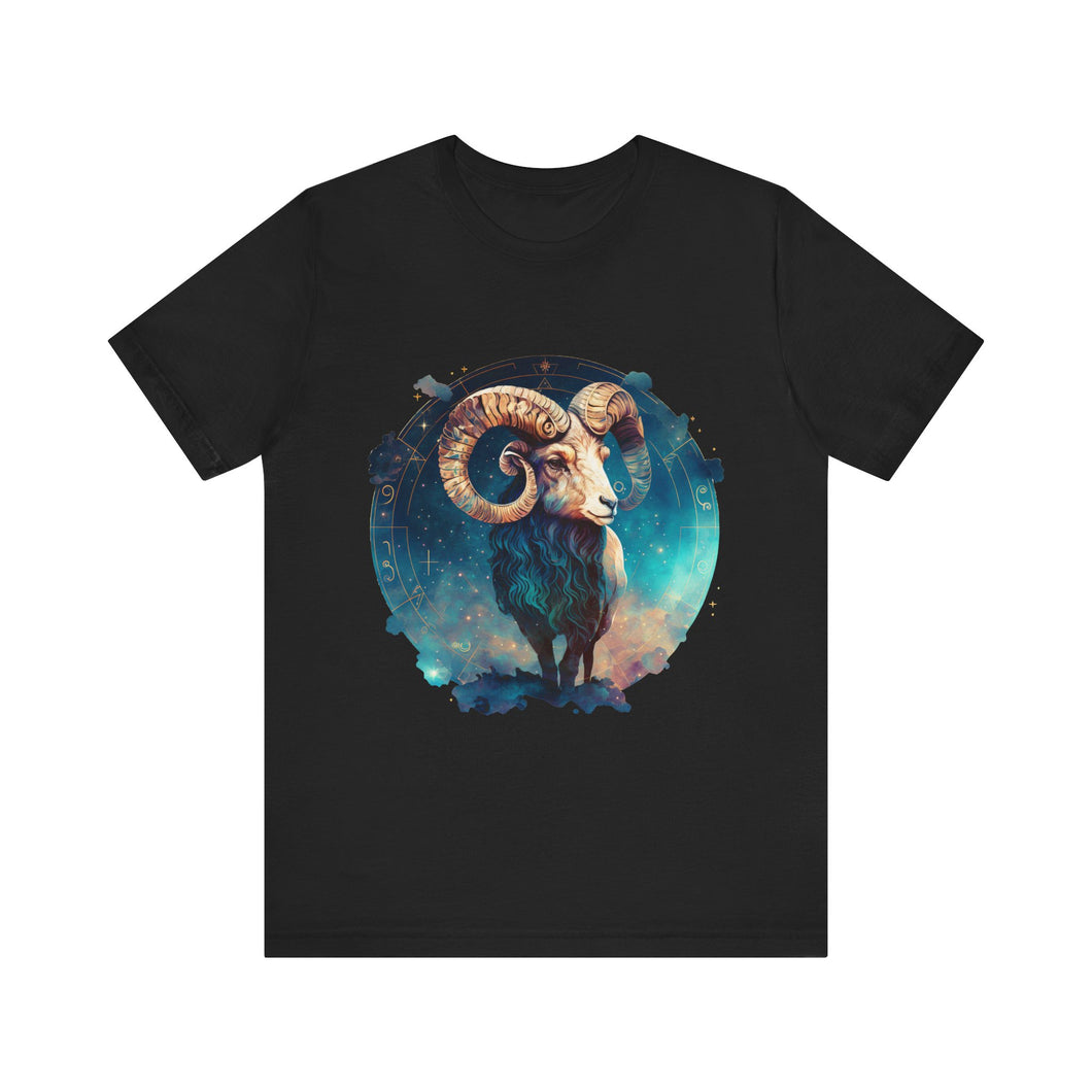 Aries Zodiac Short Sleeve Tee