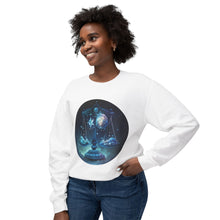 Load image into Gallery viewer, Libra Unisex Lightweight Crewneck Sweatshirt
