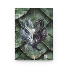 Load image into Gallery viewer, Green Mother Dragon Scales Hardcover Journal
