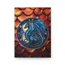 Load image into Gallery viewer, Firey Dragon Scales Hardcover Journal
