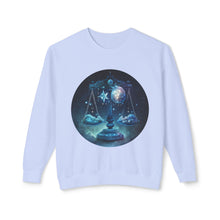 Load image into Gallery viewer, Libra Unisex Lightweight Crewneck Sweatshirt
